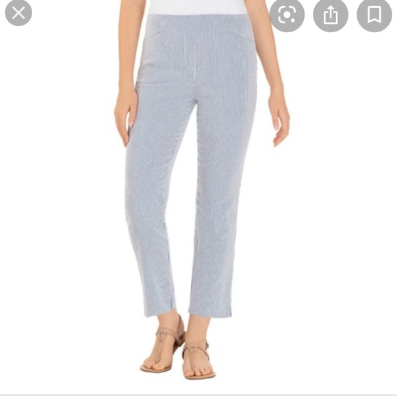 Hilary Radley seersucker crop pants - Picture 7 of 7